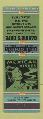 Matchbook Cover - Curlee Men's Clothes EJ Buys Three Rivers MI