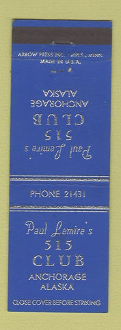 Matchbook Cover PGA Golf Association 1955 Meadowbrook Country Club Northville MI