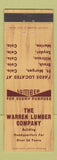 Matchbook Cover - Taylor Lumber Building Supply Iowa Falls IA
