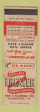 Matchbook Cover Eletro Ferro Construcoes Building Supply? Manaus Amazonas Brazil