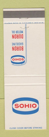 Matchbook Cover - Sohio oil gas Boron Duron