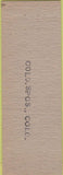 Matchbook Cover - Platte Ave Grocery Colorado Springs CO