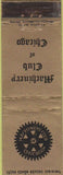 Matchbook Cover - Machinery Club of Chicago IL