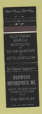 Matchbook Cover - Norwood Motorcycles Snowmobiles Charlottetown PEI PE WEAR