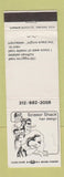Matchbook Cover - Scissor Shack Hair Salon Hoffman Estates IL