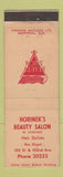 Matchbook Cover - Horinek's Beauty Salon
