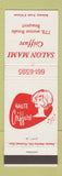 Matchbook Cover - Salon Miami Coiffure Beauport QC
