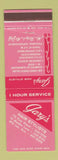 Matchbook Cover - Gary's Hair Salon New York City