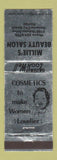 Matchbook Cover - Millie's Beauty Salon Panama City Beach FL  WEAR