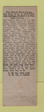 Matchbook Cover - Art Steiner Sales Service Fort Worth TX pinup