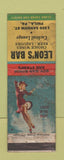 Matchbook Cover - Leon's Bar Philadelphia PA pinup WWII POOR