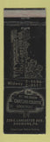 Matchbook Cover - Chateau Colotte Restaurant Ardmore PA