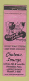 Matchbook Cover - Chateau Lounge Philadephia PA WEAR