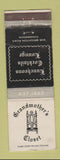 Matchbook Cover - Grandmother's Closet Tonawanda NY WEAR