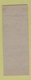 Matchbook Cover - A Paul Hus Grocery Lauzon QC WORN