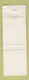 Matchbook Cover - Manhattan Restaurant Winnipeg MB WORN