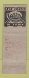 Matchbook Cover - Mary Jane Lee Sandwich Shop New York City