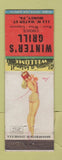 Matchbook Cover - Winter's Grill Muncy PA pinup