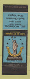 Matchbook Cover - Bill Woodrow Insurance South Charleston WV