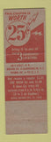 Matchbook Cover - Miracle Car Wash Washington DC