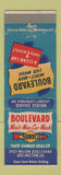 Matchbook Cover - Sunoco oil gas Boulevard Car Wash Arlington VA