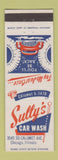 Matchbook Cover - Sully's Car Wash Chicago IL