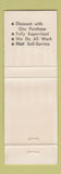Matchbook Cover - Skycrest Car Wash Clearwater FL