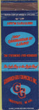 Matchbook Cover - Goodrich Gulf Chemical Institute WV