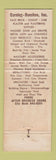 Matchbook Cover - Corning Donahue Building Materials St Paul MN lumber
