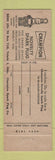 Matchbook Cover - Champion Spark Plugs Chas Andrews Rockford OH