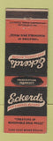 Matchbook Cover - Eckerd's Drug Stores