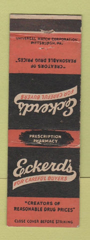Matchbook Cover - Eckerd's Drug Stores
