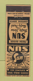 Matchbook Cover - Sun Drug Store WEAR