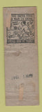 Matchbook Cover - Horseshoe Tap Rockford IL pinup POOR