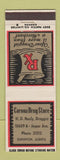 Matchbook Cover - Corona Drug Store Edmonton AB