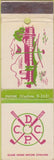 Matchbook Cover - Country Club DPCC California