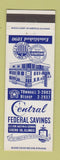 Matchbook Cover - Central Federal Savings Cicero IL