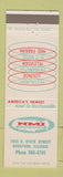 Matchbook Cover - National Motor Inn Rockford IL