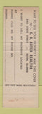 Matchbook Cover - CH Auten Real Estate Alton IL