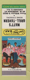 Matchbook Cover - Matt's Grill Tavern Chicago IL Barber Shop Quartet WEAR