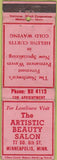 Matchbook Cover - Artistic Beauty Sallon Minneapolis MN WEAR