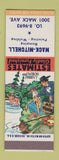 Matchbook Cover - Mack Mitchell Painint Welding  hillbilly SAMPLE