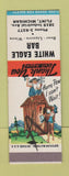 Matchbook Cover - White Eagle Bar Flint MI hillbilly SAMPLE
