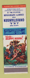 Matchbook Cover - Christiansen for County Supervisor  hillbilly SAMPLE