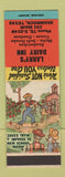 Matchbook Cover - Lairy's Dairy Inn Shamrock TX hillbilly SAMPLE