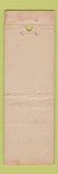 Matchbook Cover - Walter's Restaurant Brookline MA feature WORN