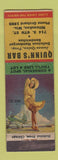 Matchbook Cover - Quinn's Bar Milwaukee WI pinup WEAR
