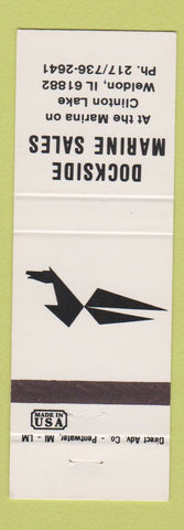 Matchbook Cover - Johnson Boat Motors Weldon IL