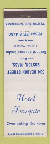 Matchbook Cover - Hotel Fensgate Boston MA