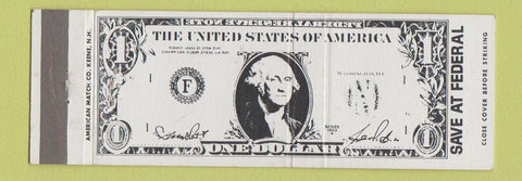 Matchbook Cover - Federal Loan and Building Association Portland ME